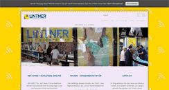 Desktop Screenshot of lintner.at